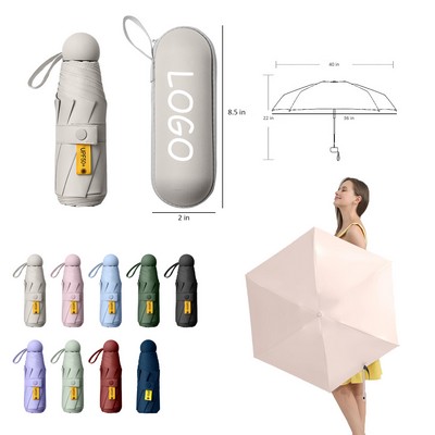 UV Sun Protection Lightweight Tiny Pocket Umbrella