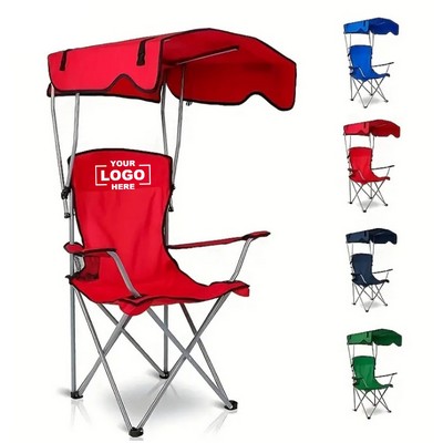 Foldable Beach Chair with Canopy