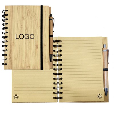 B6 Bamboo Notebook
