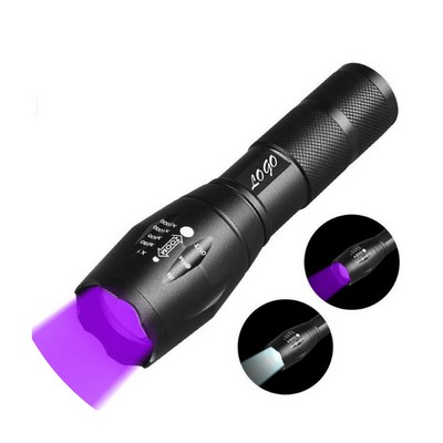 Aluminum Alloy Dual-Light High-Power Flashlight