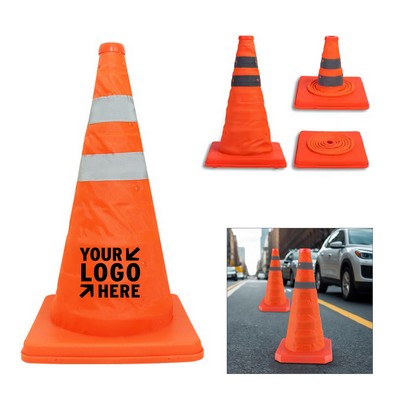 18" Collapsible Traffic Safety Cone
