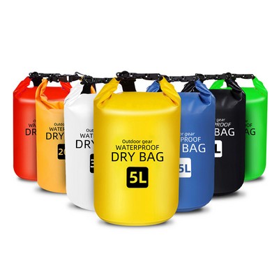 5L Waterproof Gear Bag With Touch-Thru Pouch