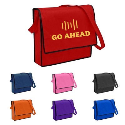 Non Woven Flap Satchel