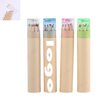 Colored Pencil Set With Sharpener