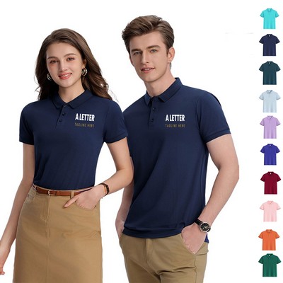 Short Sleeve Unisex Polo Shirts