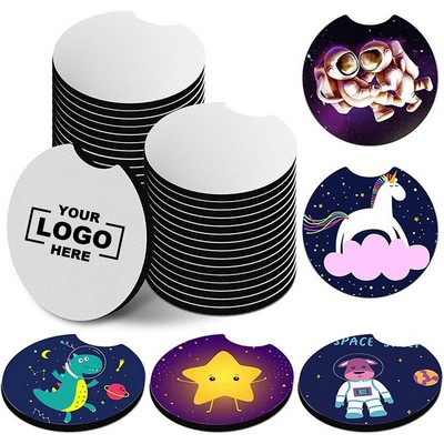 Custom Full Color Neoprene Car Coaster