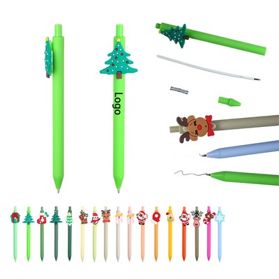 PVC Macaron Cartoon Christmas Reindeer Gift