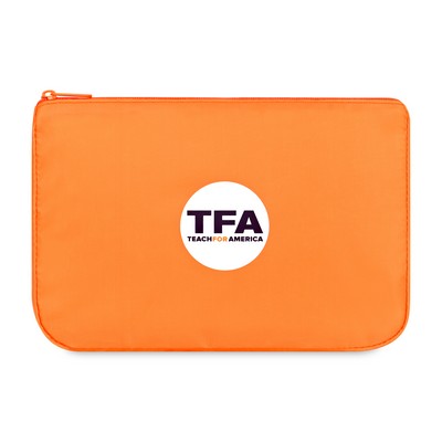 Arlo rPET Zippered Pouch - Orange