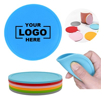 3.5" Silicone Heat Resistant Coasters