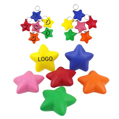 PU Foam Stress-Relief Star-Shaped Squishy Toys