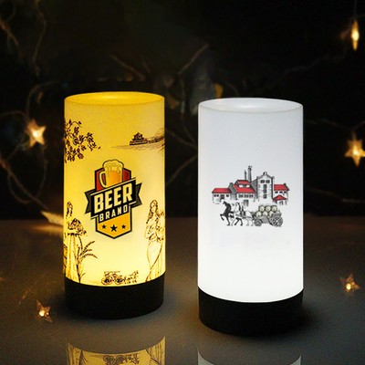LED Cylinder Table Lamp