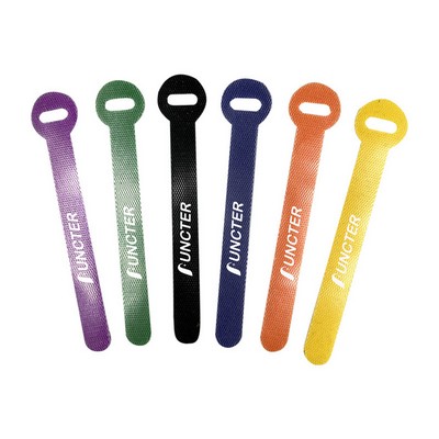 Adjustable 5.9 inches L Self-Adhesive Cable Ties Cord Straps