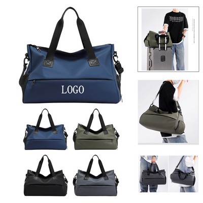 Waterproof Gym Duffel Bag w/ Shoe Compartment
