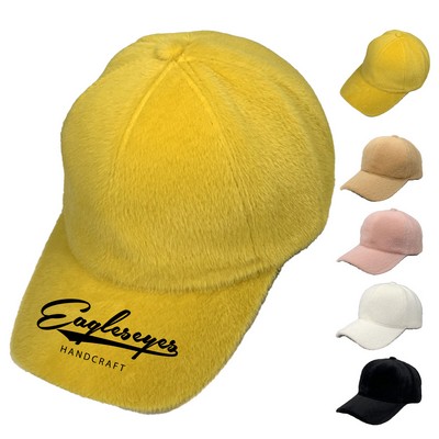 Wool Blend Baseball Cap