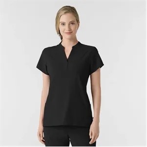 Wonder Wink Renew Women's Mandarin Collar Scrub Top