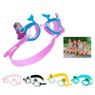 Children's Animal Swimming Goggles
