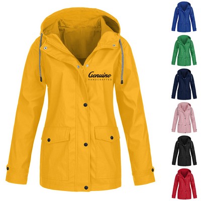 Polyester Trench Coat