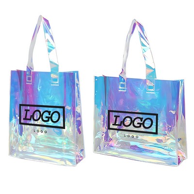 Colorful PVC Transparent Tote Bag