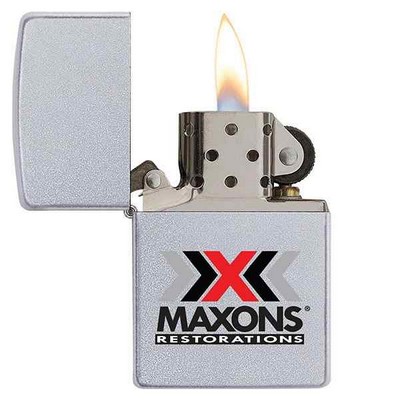 Zippo® Chrome Satin Finish Windproof Lighter