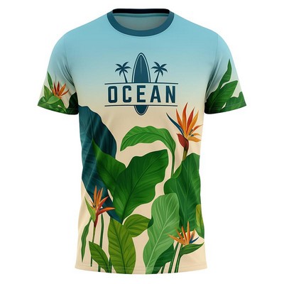 160G Brushed Milk Silk Breathable Short Sleeve T-Shirt