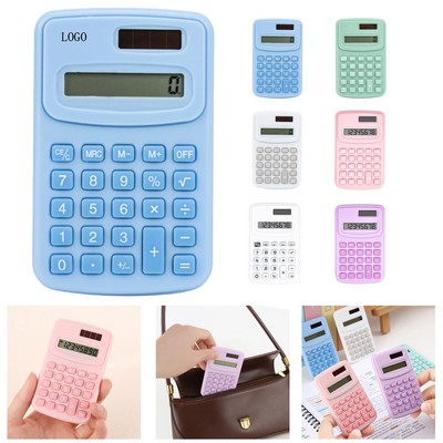 Mini Solar & Battery Dual Power Calculator