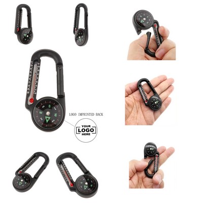 Versatile 3-in-1 Multi-Tool Carabiner