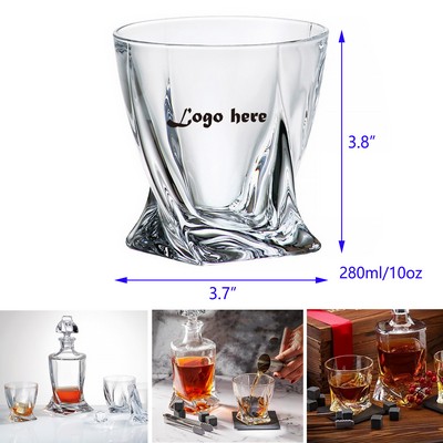10oz Twist Whisky Glasses