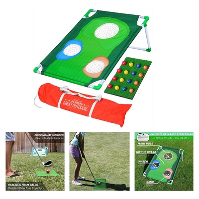 Golf Practice Hole Board Set