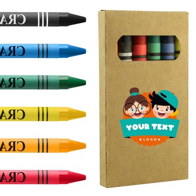 6 Packs Bulk Crayons