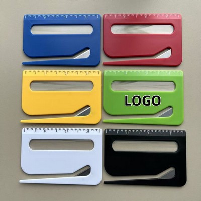 Plastic Multi Function Letter Opener Tool