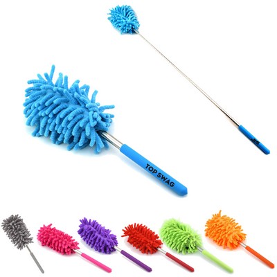 Chenille Retractable Duster with Telescopic Pole