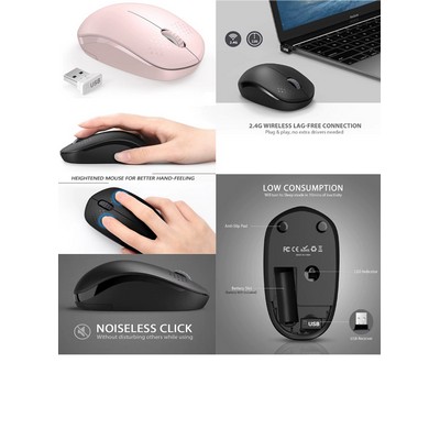 iBank® Wireless Mouse for Laptop, PC, Tablet, Computer and Mac
