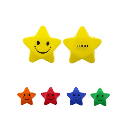 PU Star Shaped Stress Ball Squeeze Toy