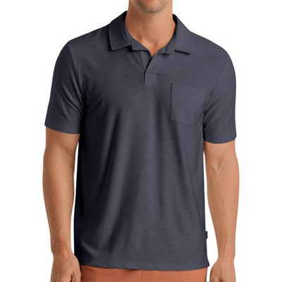 Free Fly Men's Bamboo Slub Polo II