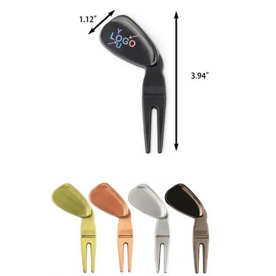 Golf Ball Marker and Divot Repair Tool