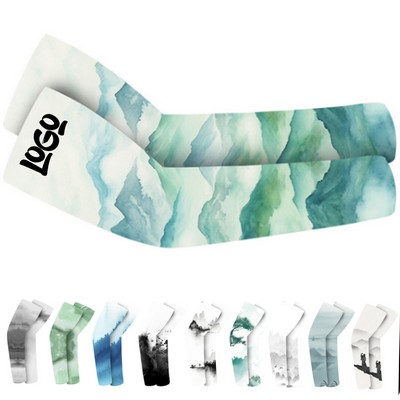 Summer Sun Protection Polyester Arm Sleeve