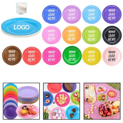 Premium 7-Inch Disposable Paper Plate