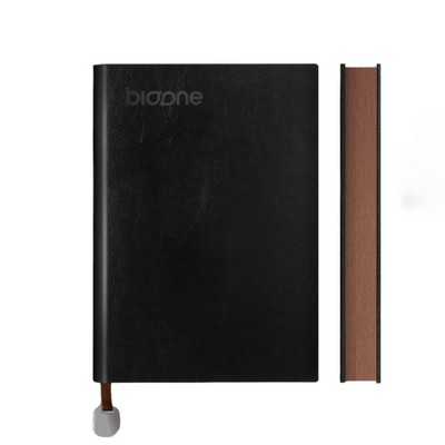 A5 Leather-bound Hardcover Notebook