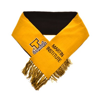 Premium Jacquard Stadium Scarves - 100% Acrylic, 5 Colors