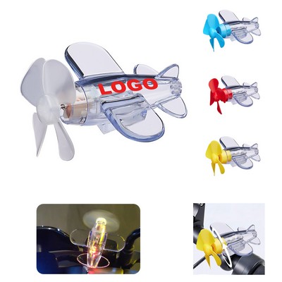 Led Mini Airplane For Car Decoration