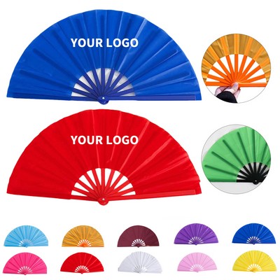 Foldable Oxford Blade Personal Hand Fan