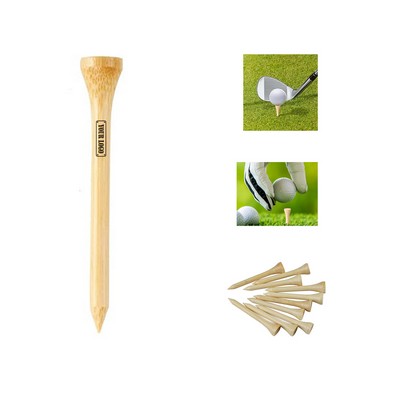 Natural Wood Golf Tees