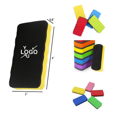 Magnetic Whiteboard Eraser 4 x 2 x 0.8"