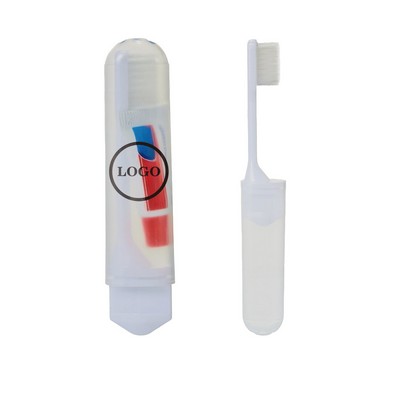 Compact Folding Travel Brush