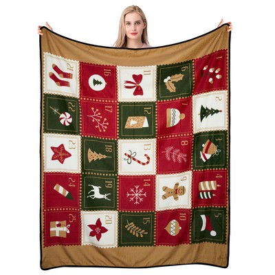 300 GSM Soft Plush Flannel Throw Sublimation Blanket 50" X 60"