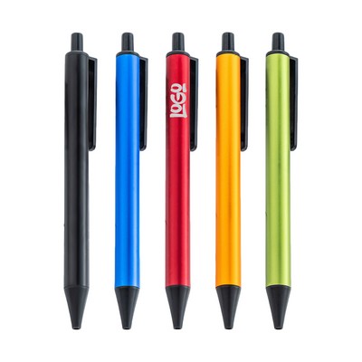 Retractable Metal Ballpoint Pen
