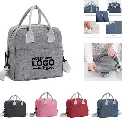 Insulation Shoulder Strap Lunch Bag
