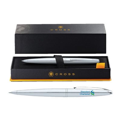 Cross® ATX Pure Chrome Ballpoint Pen, Full Color Digital