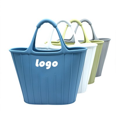 Silicone Water-Resistant Coastal Tote