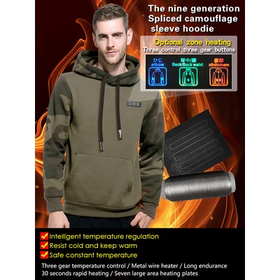 Heated Hooded Sweatshirt